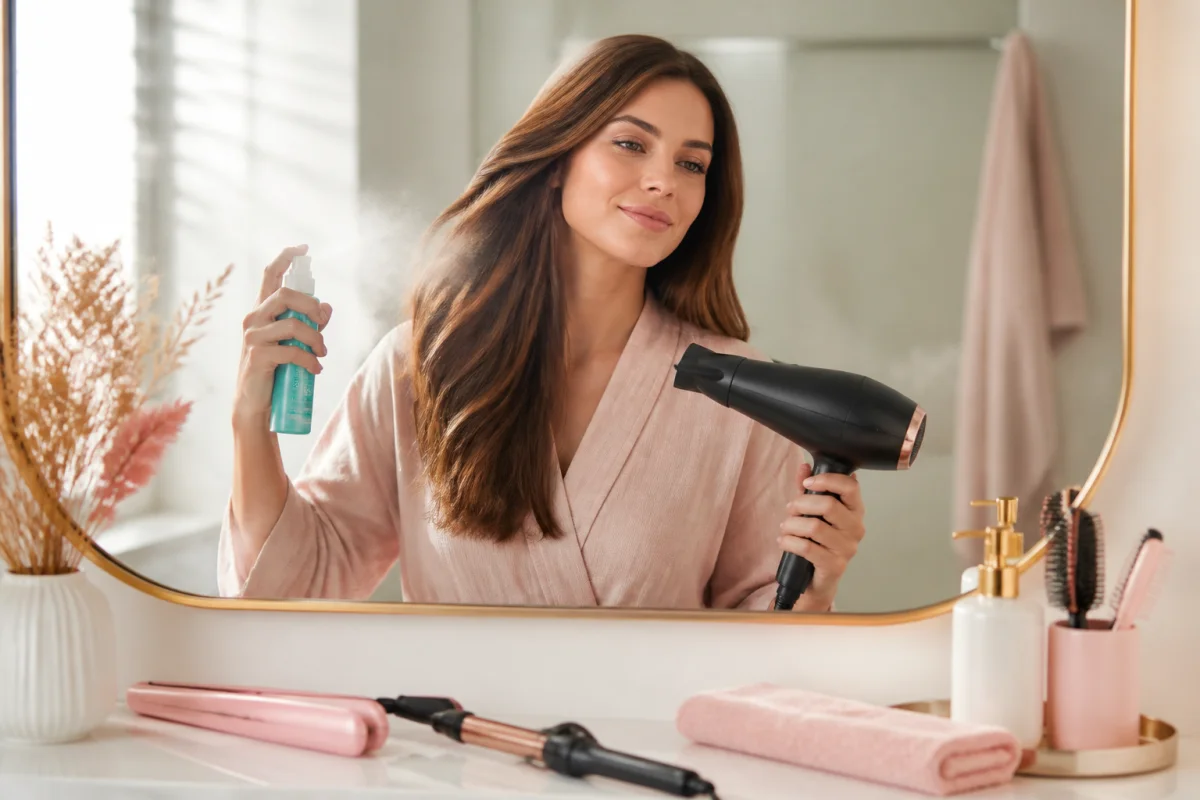 Comment protéger ses cheveux de la chaleur au quotidien