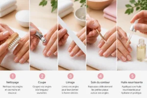 Soins des ongles à domicile pour des mains nettes et élégantes