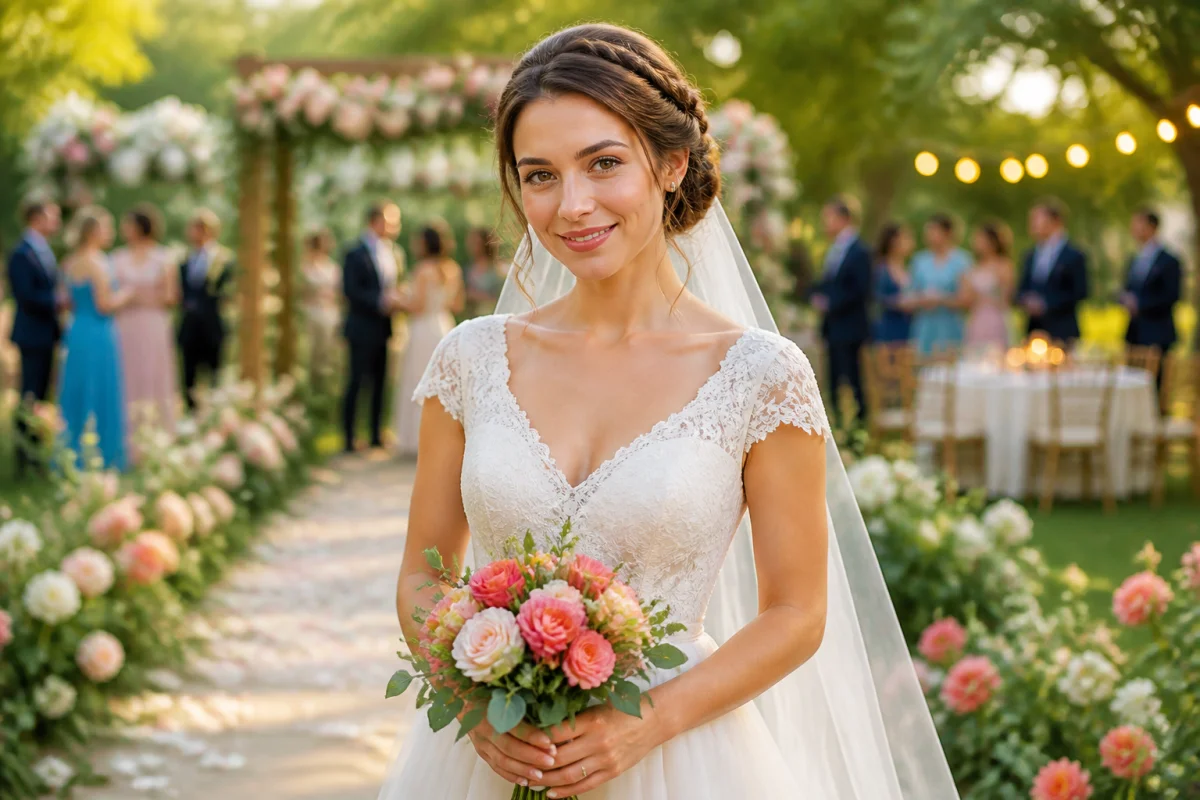 Coiffures de mariage pour femme bien choisies et vraiment durables