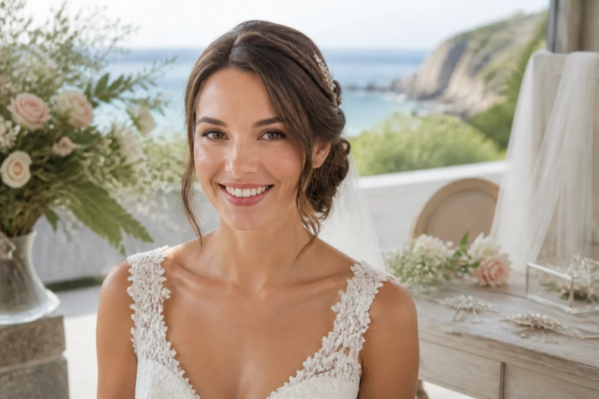 Réussir sa coiffure de mariage à Brest