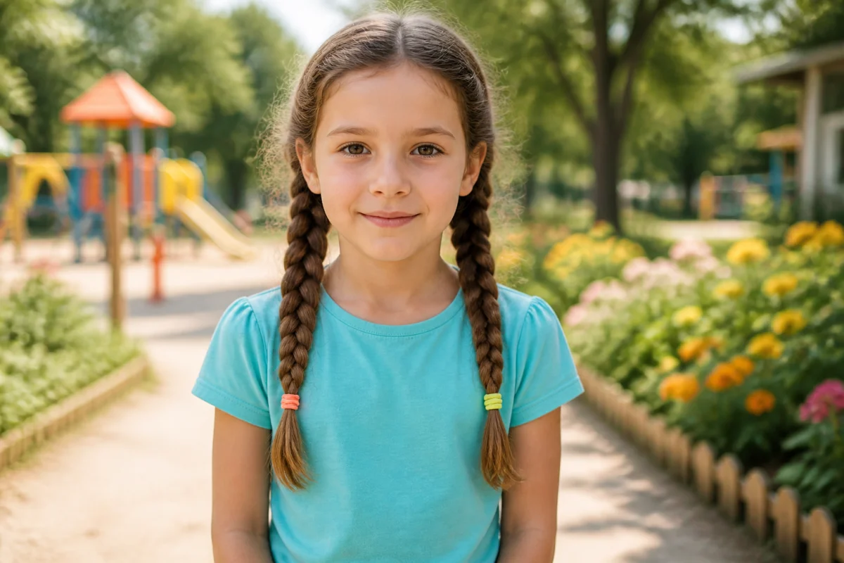 Coiffures d'été pour enfants idées pratiques pour des vacances confortables