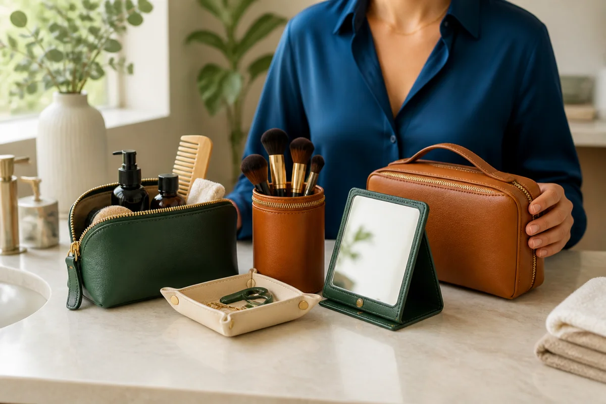 Comment choisir des accessoires de beauté en cuir utiles et durables